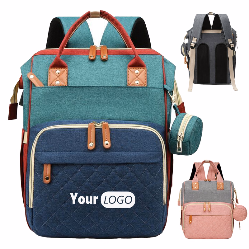 Oxford Cloth Mother And Baby Backpack ?C Practical And Comfortable