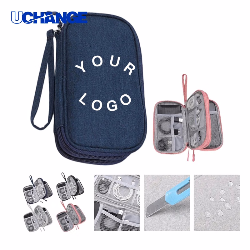 Customizable Oxford Electronic Organizer Pouch Case for Travel