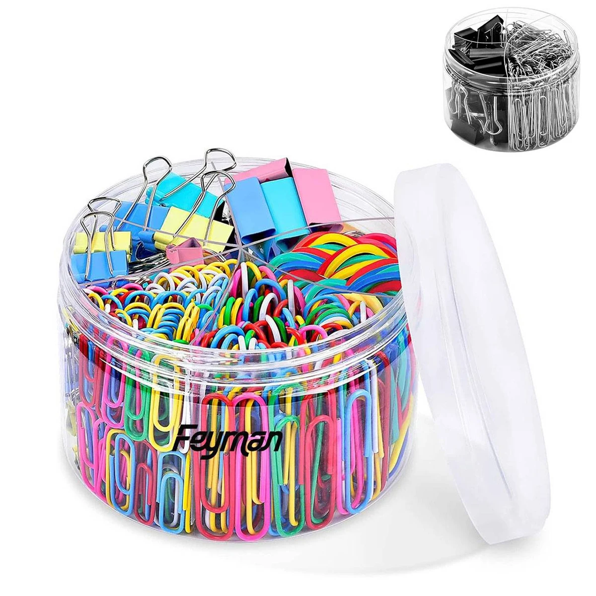 Colorful Office Clips Set 1