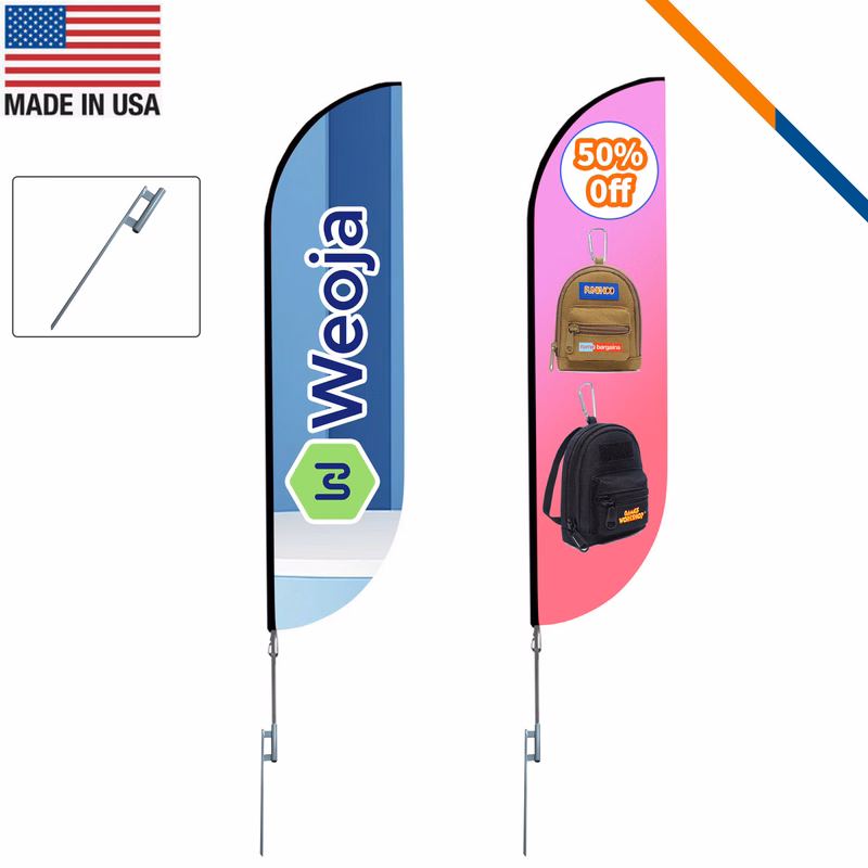 10' ZestFlag Single Sided Super Flag