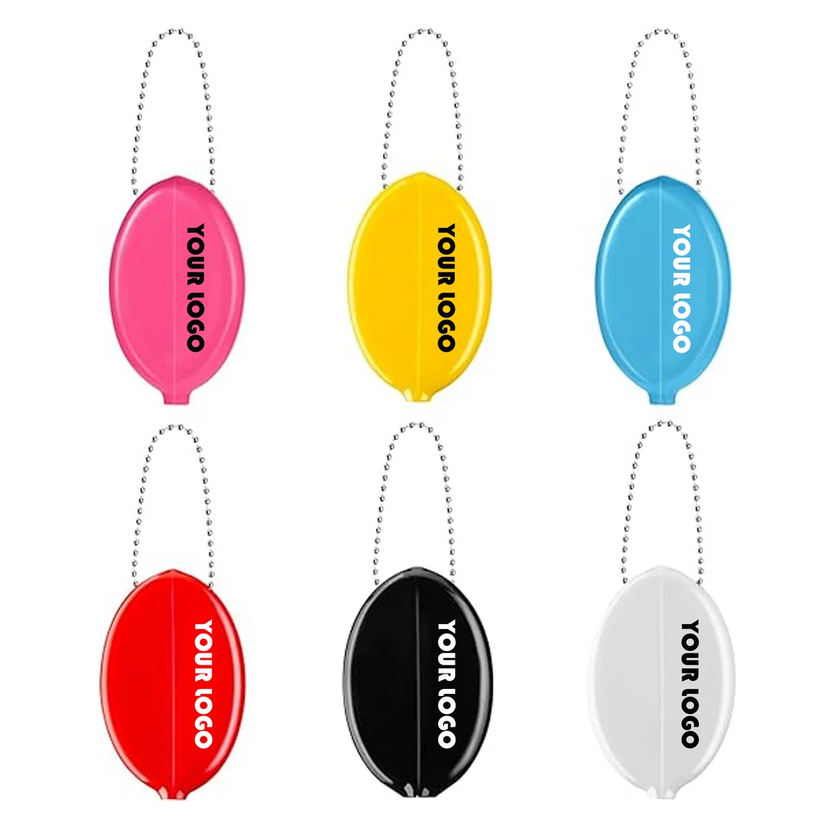 PVC Oval Mini Coin Purse 1