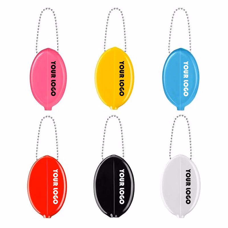 PVC Oval Mini Coin Purse