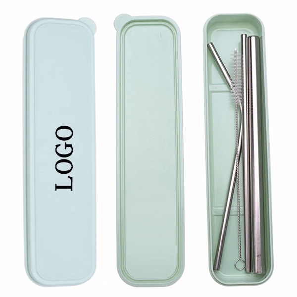 Stainless Steel Drinking Straw Gifts Set