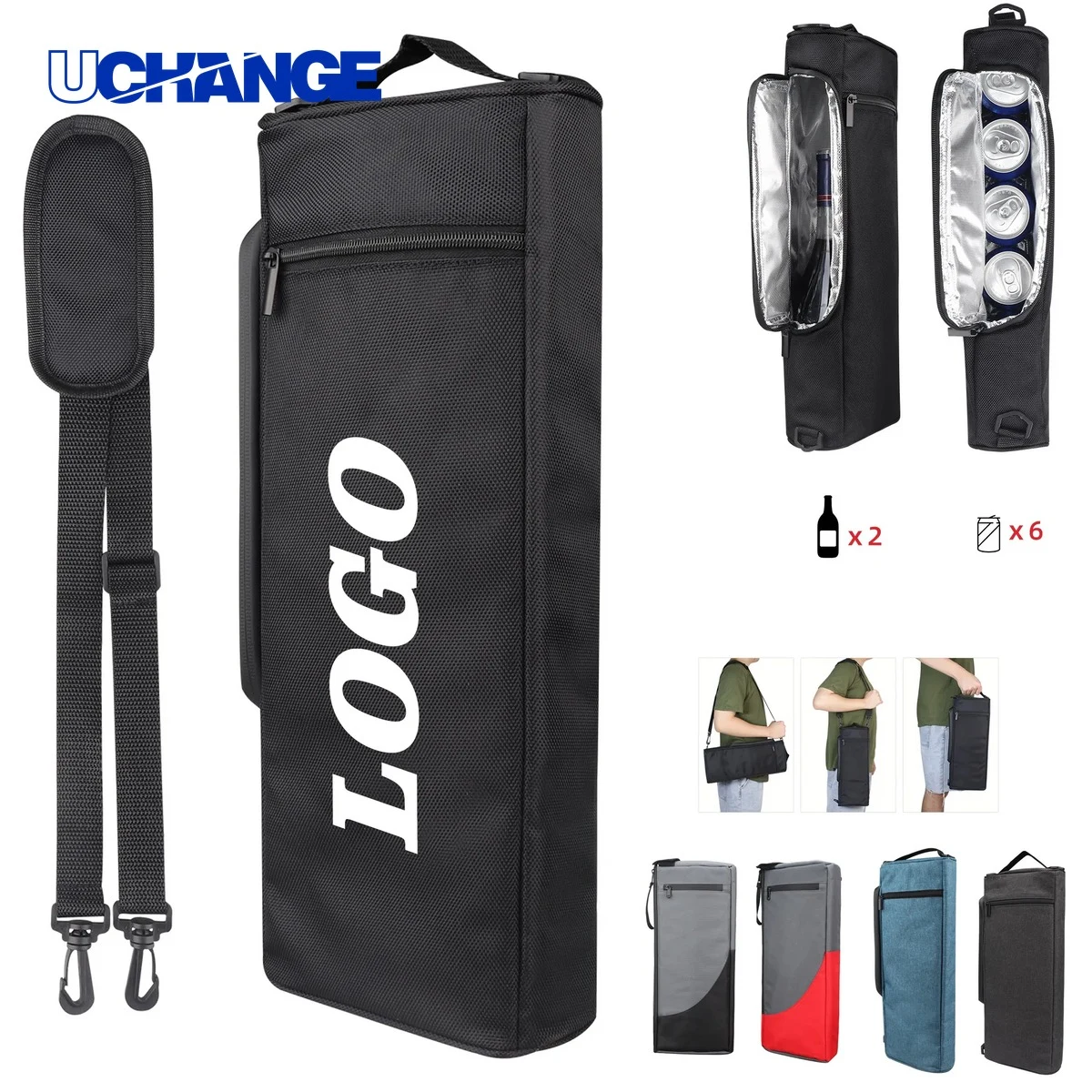 6 Cans Golf Cooler Bag for Drinks 1