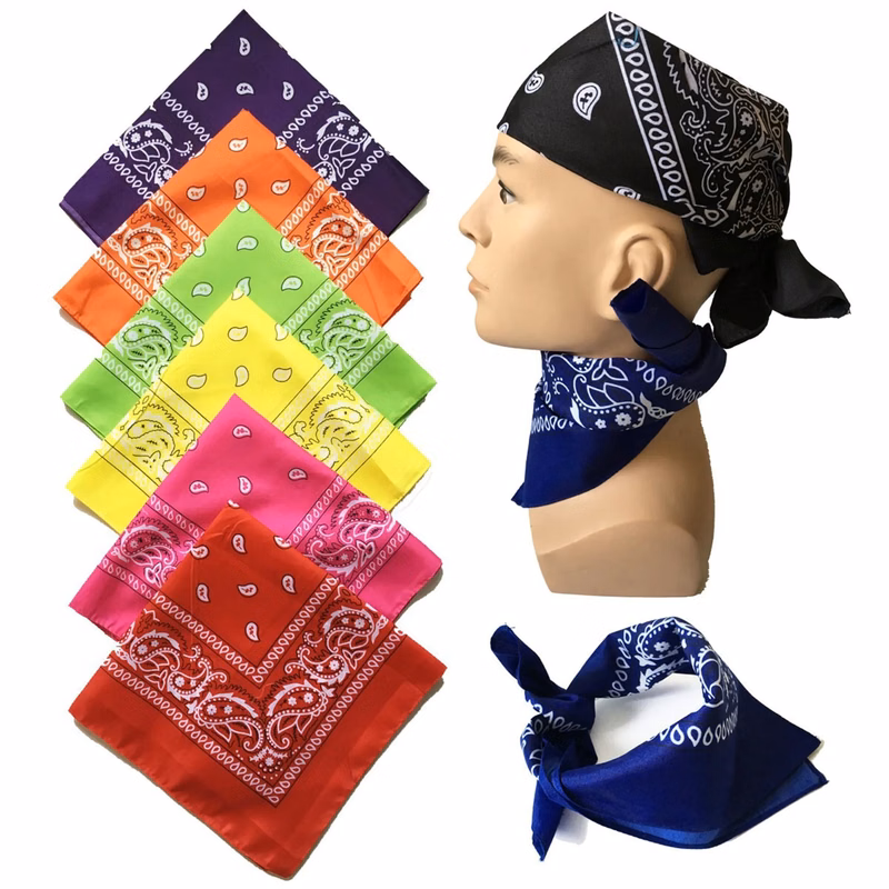 Head Bandanas Square Scarf MOQ 100
