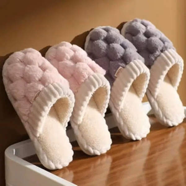 Wholesale Ready to Ship Christmas Gift Cotton Slippers