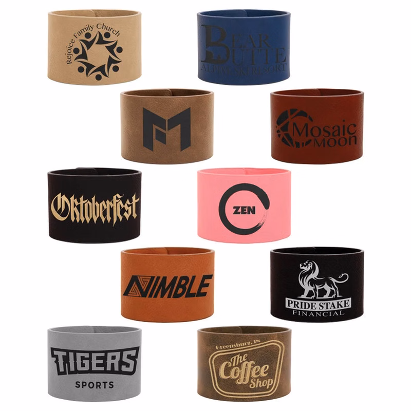 Leatherette Cuff Bracelets