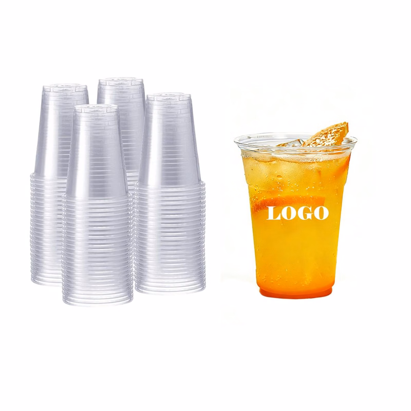 16 oz PET Plastic Cup for Cold Beverages
