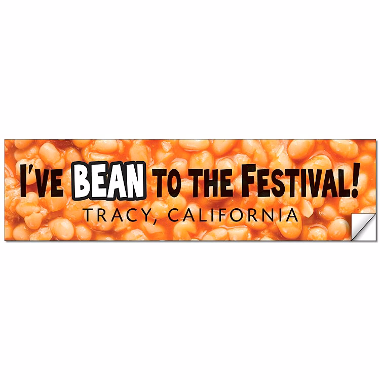 Bumper Sticker / Decal - 11x3 Rectangle Shape