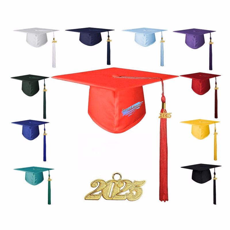 Graduation Cap With 2025 Tassel