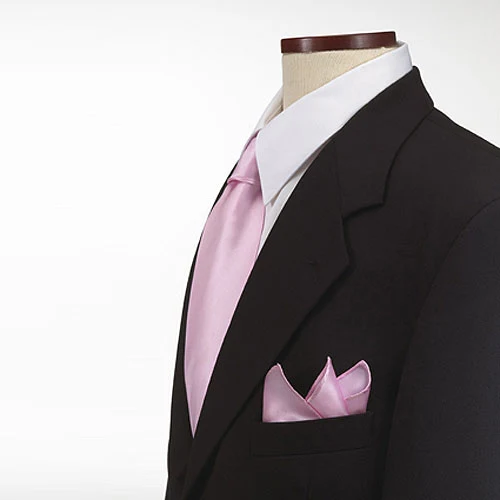 Pink Pocket Squares Silk 1