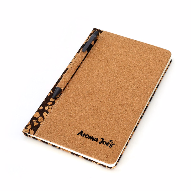 A5 Cork Coffee Grounds Notebook