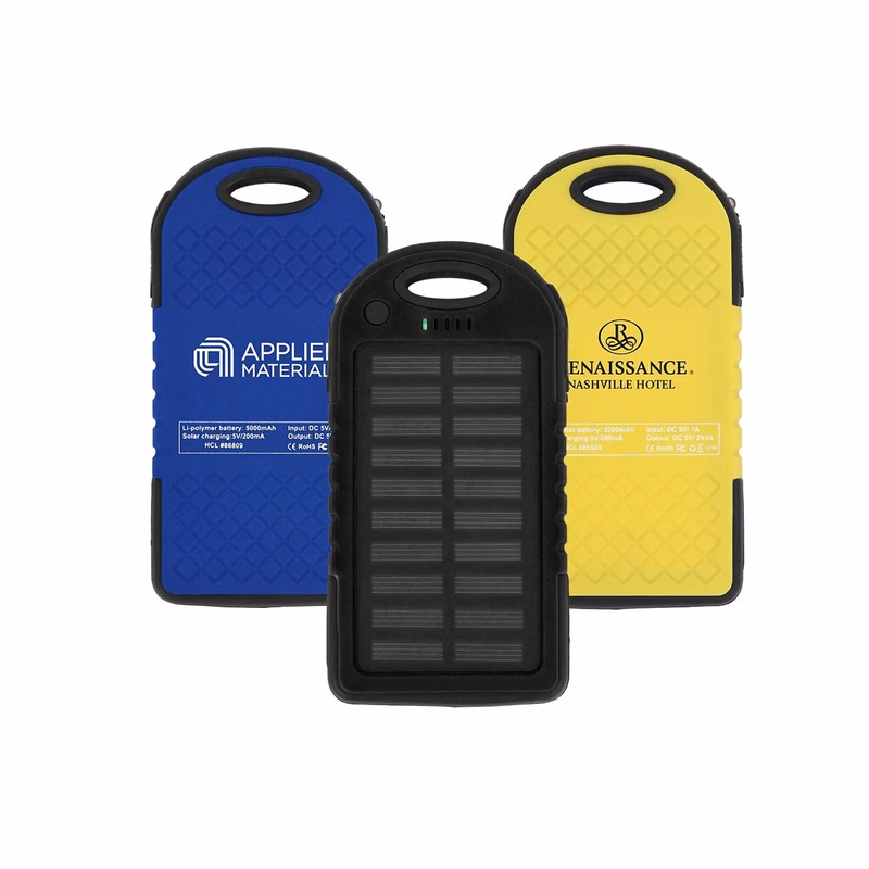 Stock & Fast Shipping Solar Power Bank with Custom Logo