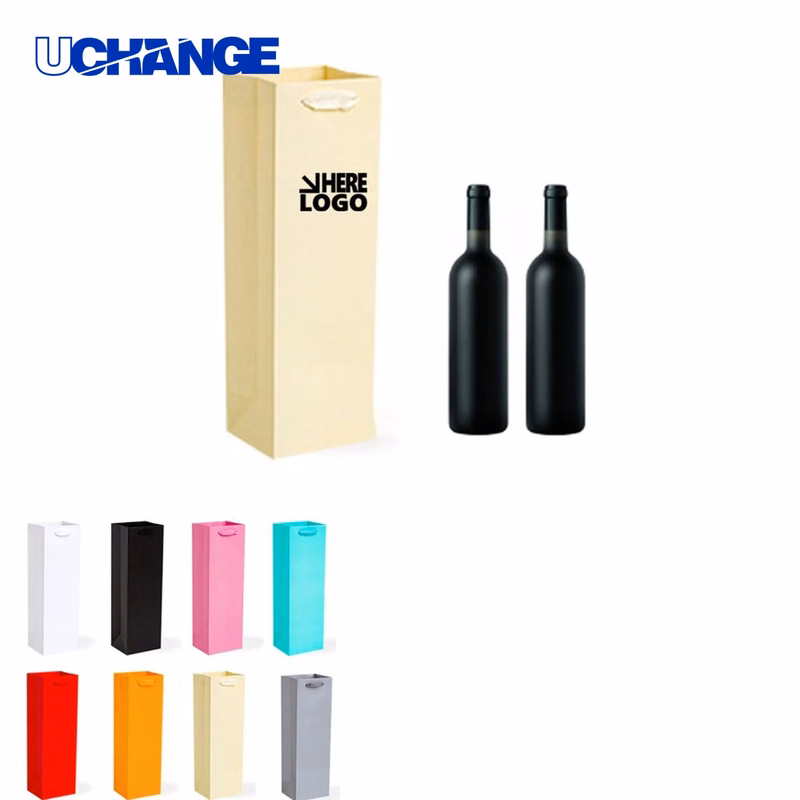 Color Wine Gift Bags Set