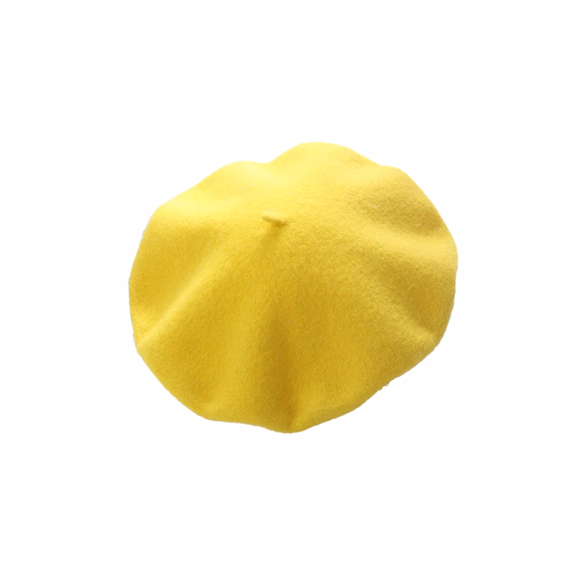 Cashmere Custom Vintage Solid Color Beret