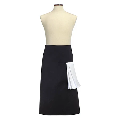 Black Full Bistro Apron 1