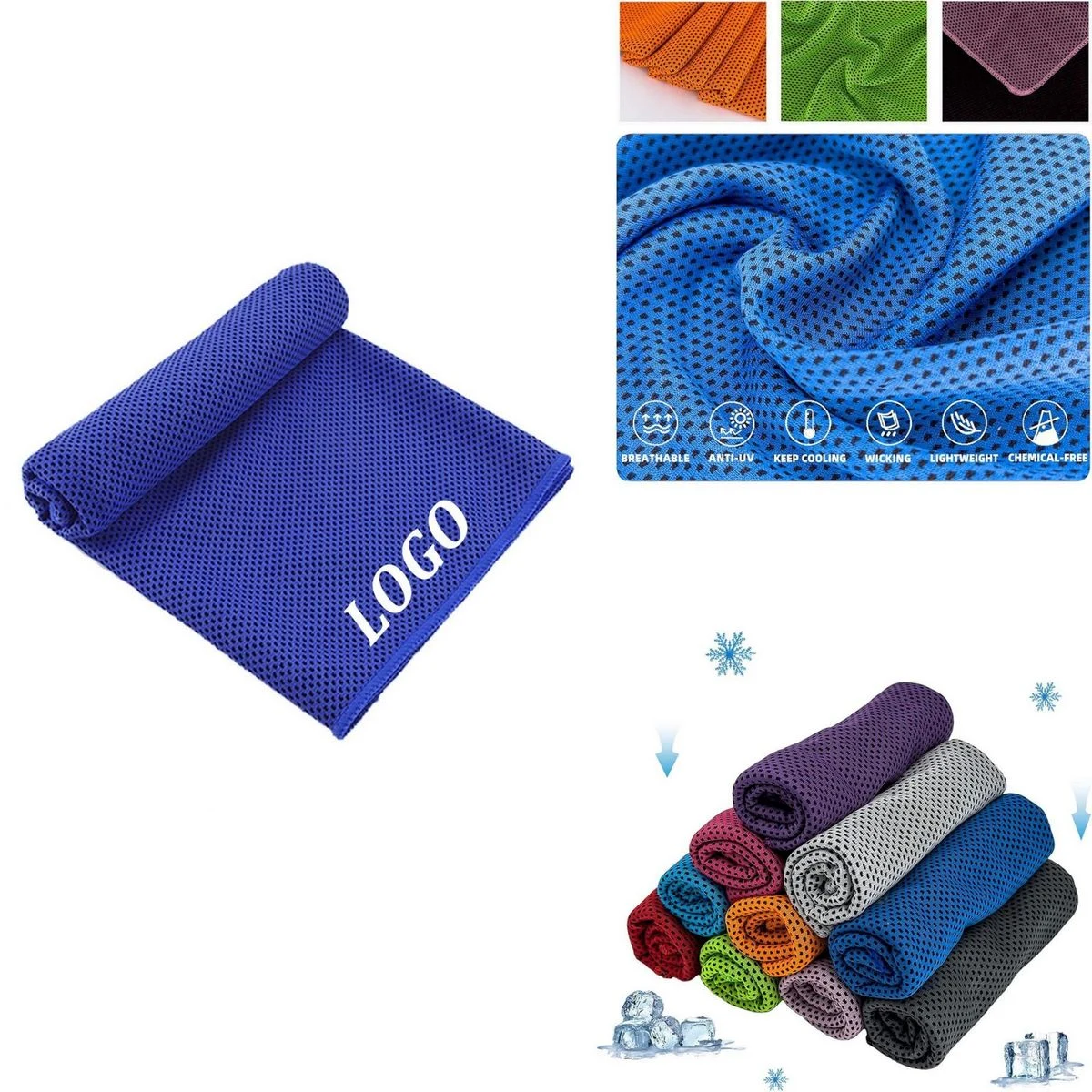 Summer Sport Quick Dry Microfiber Cooling Towel 1