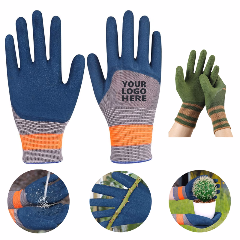 Breathable Latex Gardening Gloves