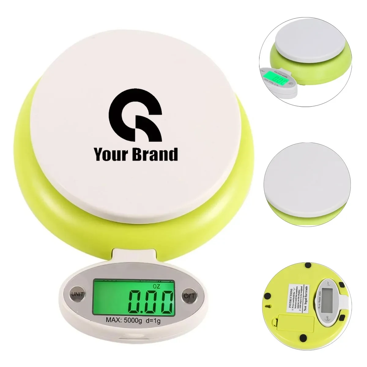 Foldable Energy Saving Electronic Digital Kitchen Food Scale 1