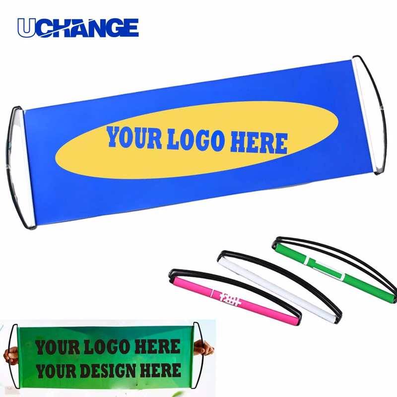 Handheld Retractable Roll-Up Banner