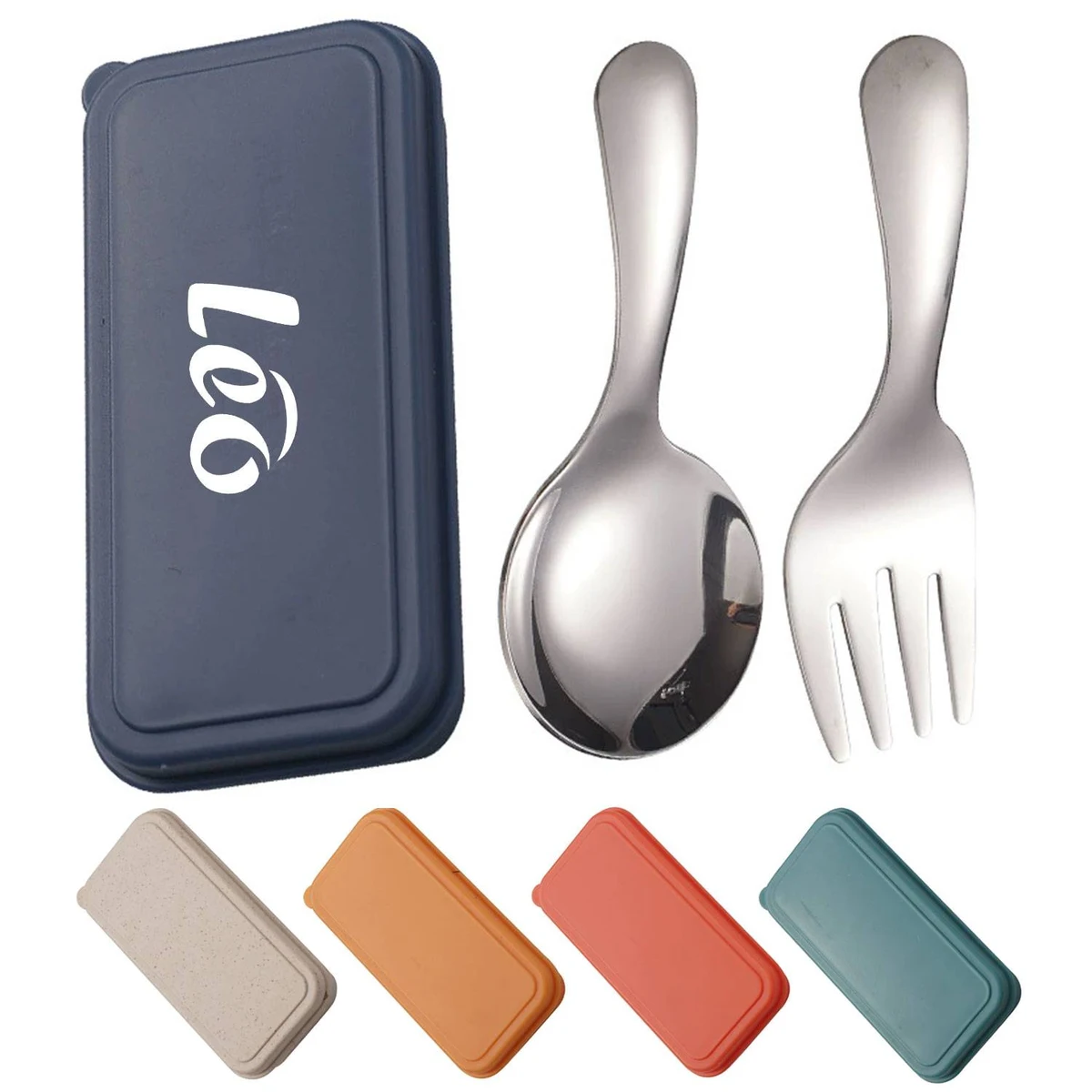 304 Short Handle Children's Spoon and Fork Set 1