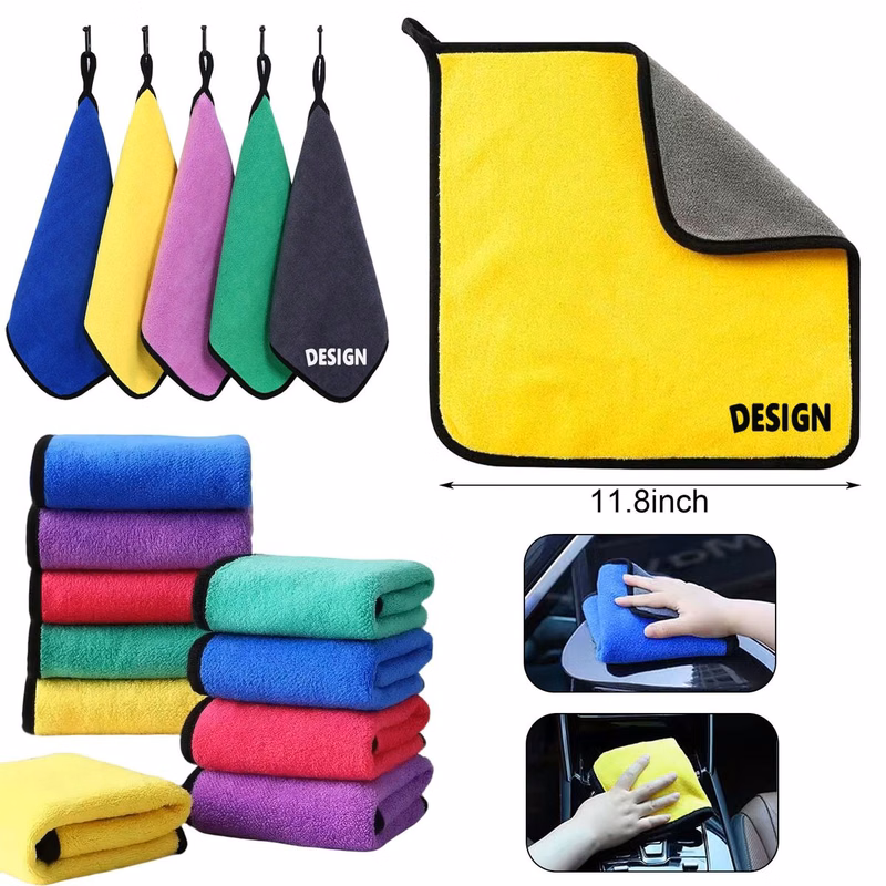 Premium Microfiber Car Cleaning Towels