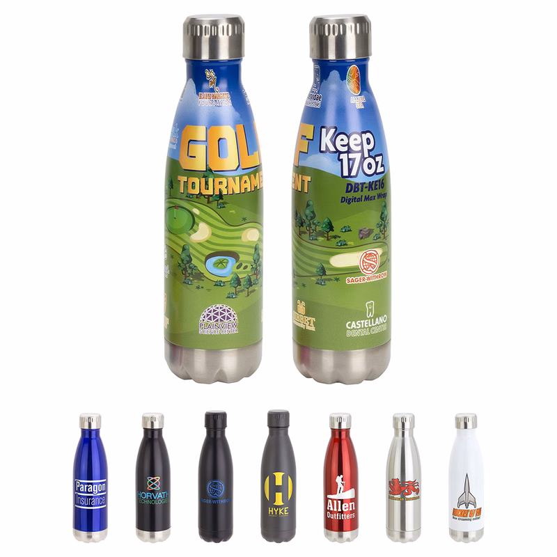 Keep 17 oz Vacuum Insulated Stainless Steel Bottle