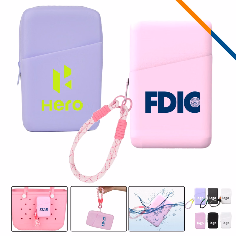 Rowe Holey Beach Tote Silicone Zipper Phone Pouch