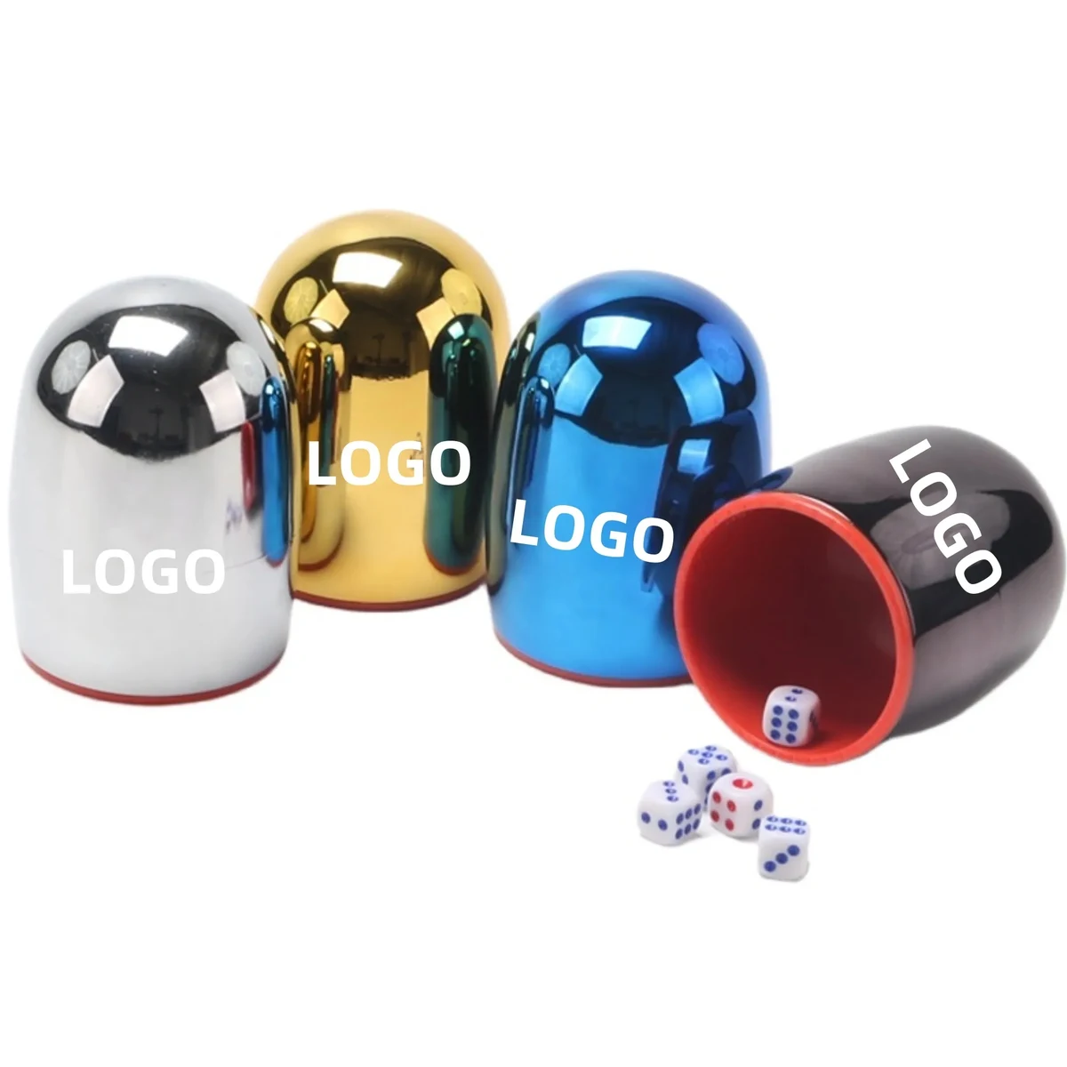 Plastic Dice Cup Set For Bar Entertainment Game 1