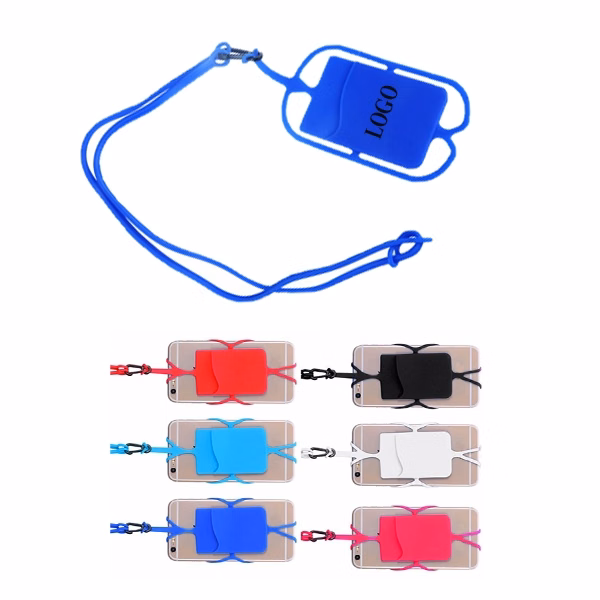Lanyard Stretchy Phone Pocket