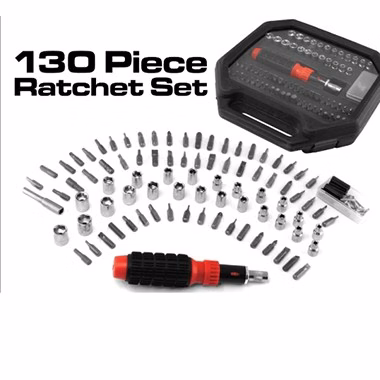 130 pcs Ratchet Set