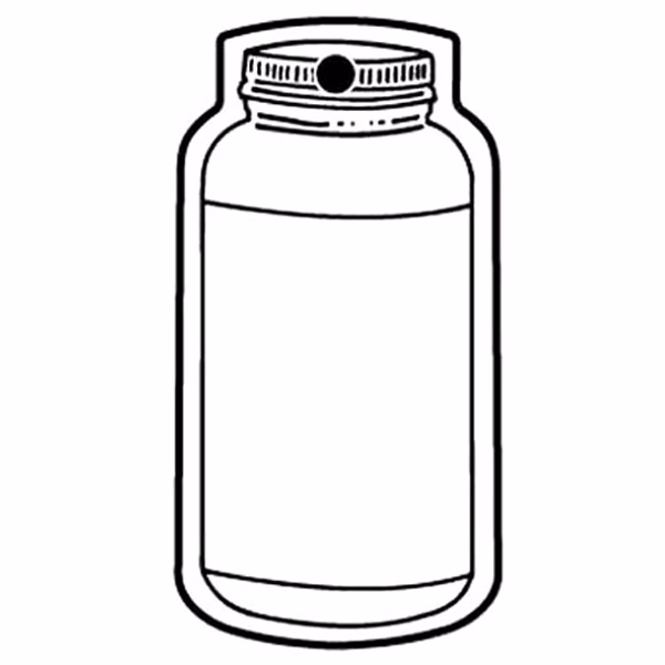 Jar 3 Key Tag - Spot Color