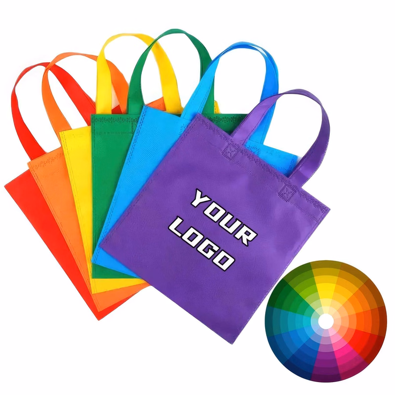 Customized Cheap Nonwoven Shopping Tote Bags