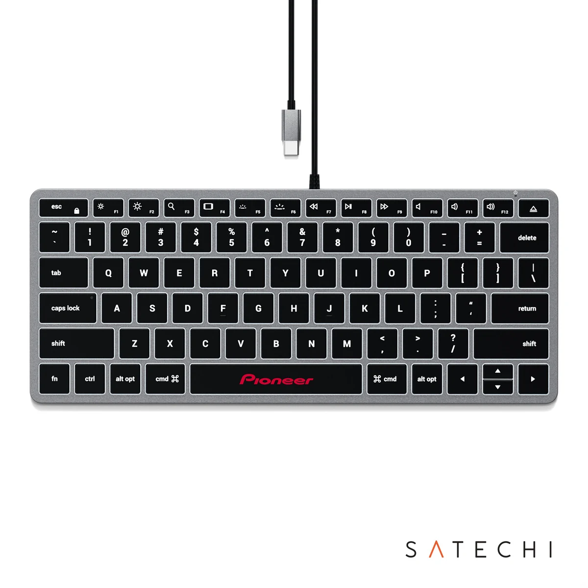 SATECHI® Slim W1 USB-C Wired Keyboard 1