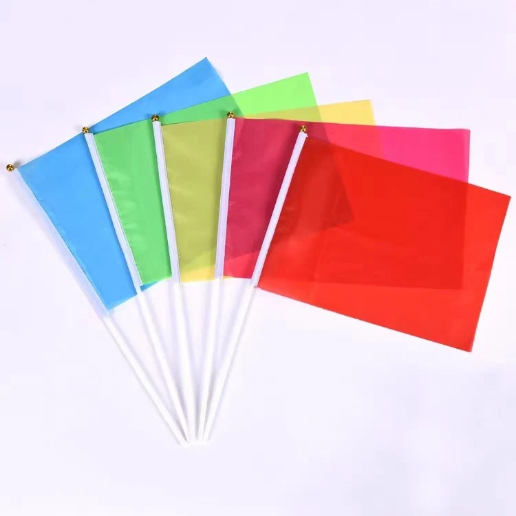 Custom Small Mini Flags with plastic stick 1