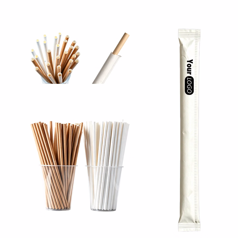 7.8 Inch Paper Drinking Straws