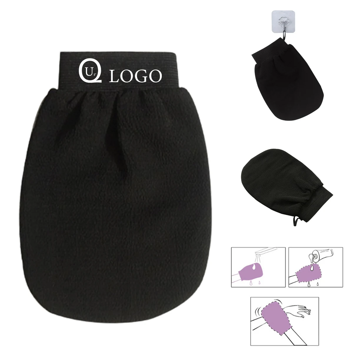 Body Scrub Gloves 1