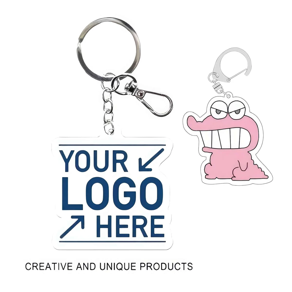 Acrylic Key Chains & Car Keychain 1