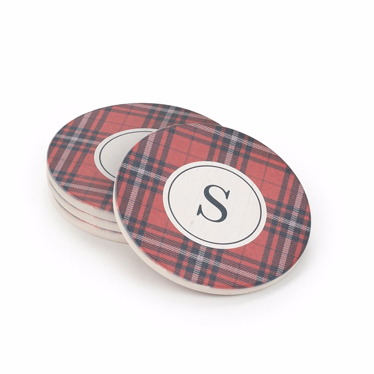 Family Plaid Coasters