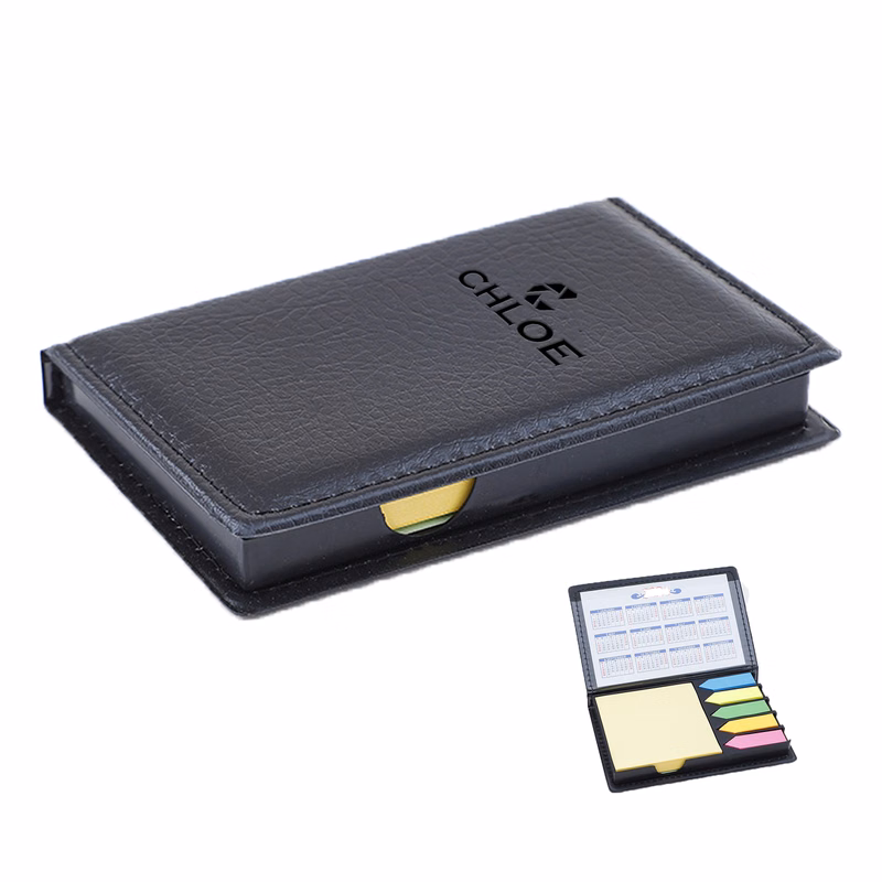 Business Pu Note Box With Calendar