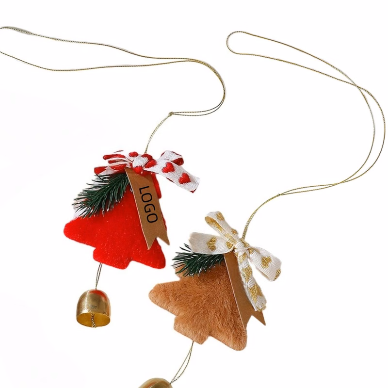 Cute Plush Christmas Tree Ornaments