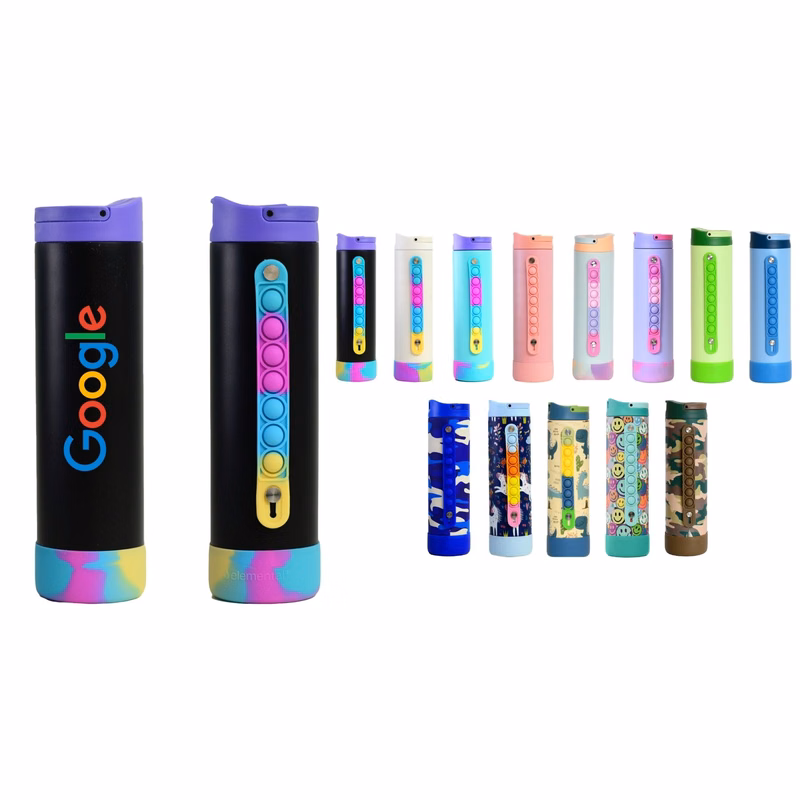 Elemental® Iconic Pop Fidget 20oz Stainless Steel Water Bottle - Vacuum Insulated