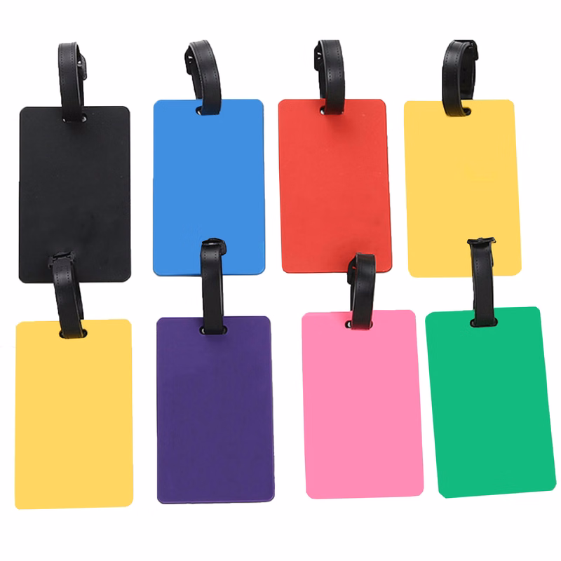 PVC Identifier Card Holder Luggage Tag