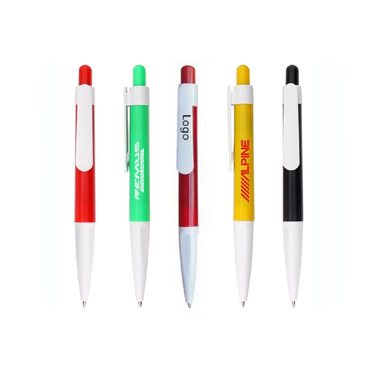 Promotional Colorful Plastic Ballpoint Pen 1