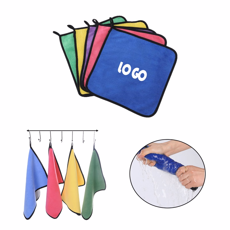 Thick Coral Fleece Car Towel