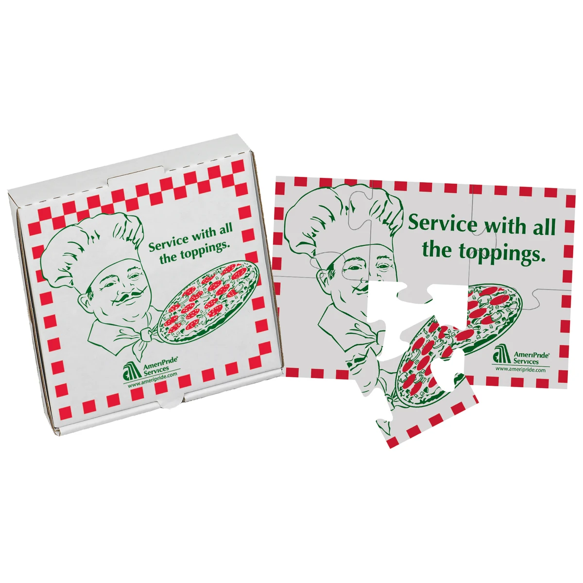 6 Pieces - 4" X 6" - Small Puzzle in Box 1