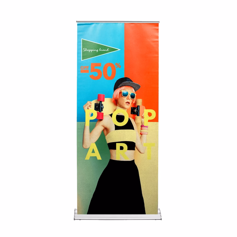 33.25" x 78.75" Adjustable Banner Stand Kit