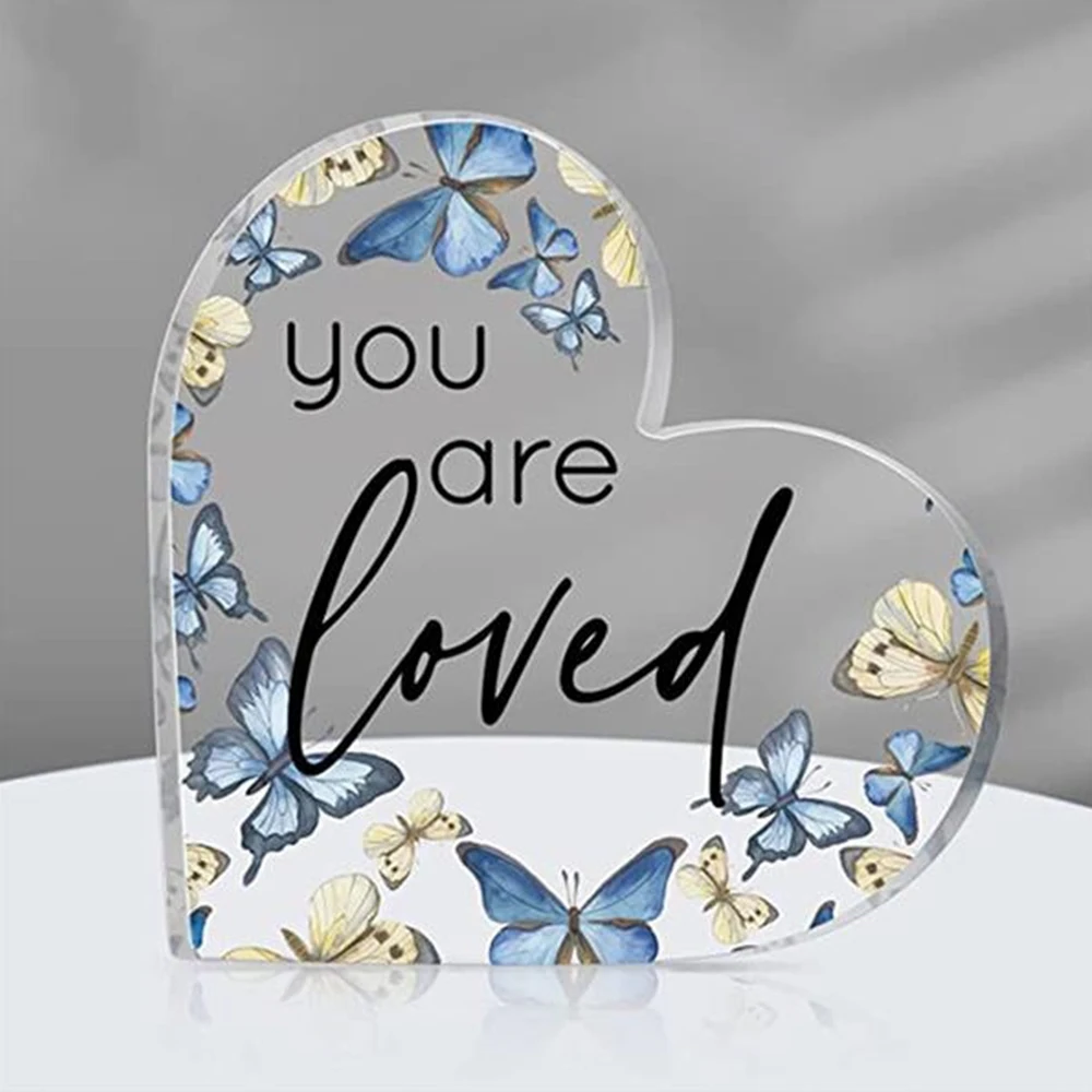 Acrylic Heart Birthday Gift For Couples 1