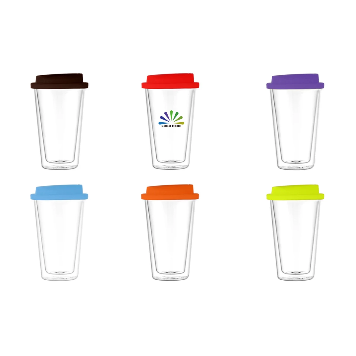 12OZ Borosilicate Glass Water Cup 1