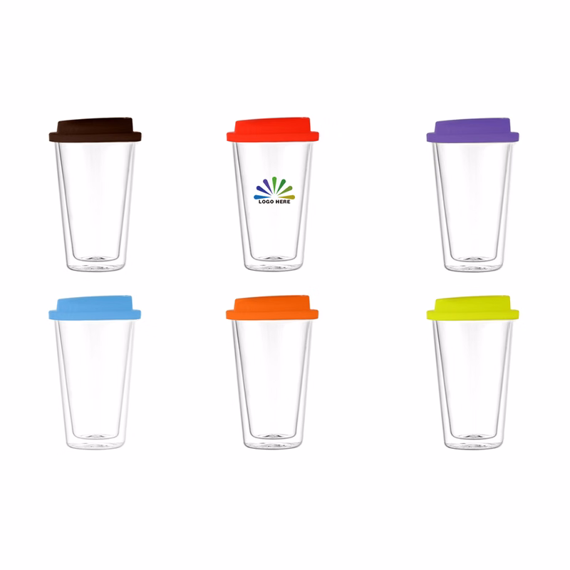 12OZ Borosilicate Glass Water Cup